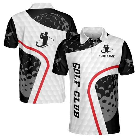 Personalized Men's Golf Shirt Polo - Golf Club Golfer