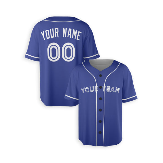 Personalized Toronto Fan Royal Baseball Jersey – Alternate Style Custom Name & Number