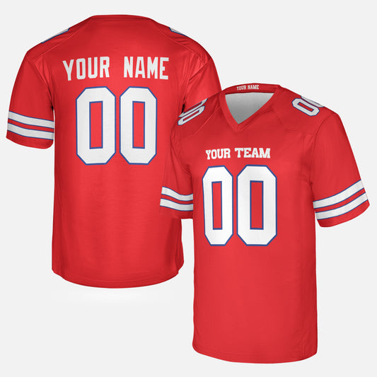 Personalized Buffalo Fan Red Football Jersey – Alternate Style Custom Name & Number