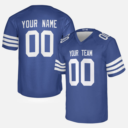 Personalized Indianapolis Fan Royal Football Jersey – Alternate Style Custom Name & Number