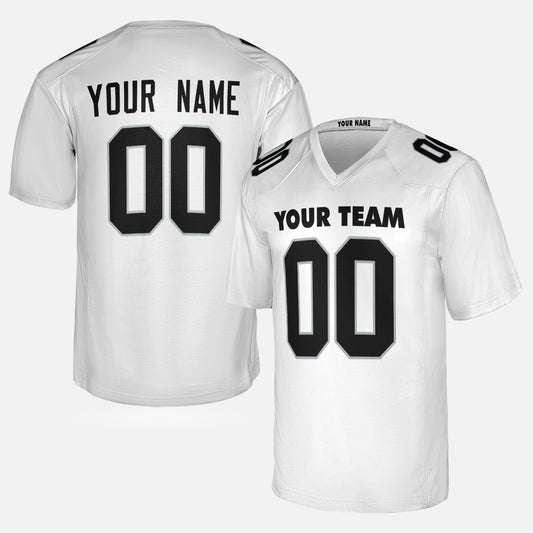 Personalized Las Vegas Fan White Football Jersey – Custom Name & Number
