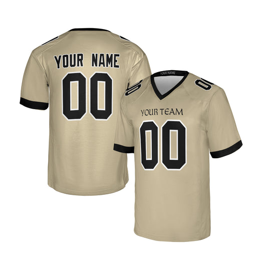 Personalized New Orleans Saints Light Gold Gameday Golds Alternate Football Jersey – Custom Name & Number