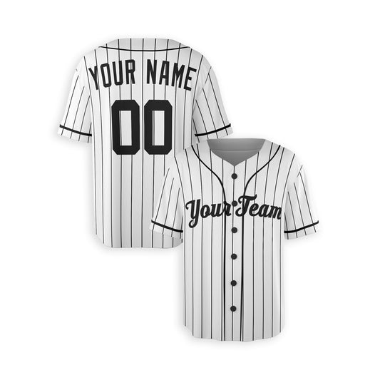 Personalized New York Fan White Baseball Jersey – Home Style Custom Name & Number