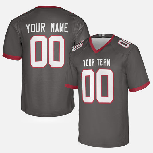 Personalized Tampa Bay Fan Pewter Football Jersey – Alternate Style Custom Name & Number