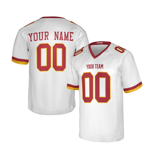 Personalized Washington Commanders White Alternate 2 Super Bowl Era Game Football Jersey – Custom Name & Number