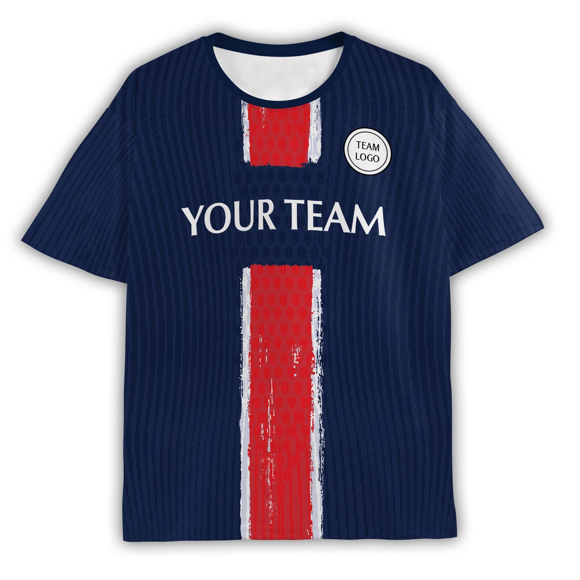 Personalized Paris Navy Soccer Jersey – Custom Name & Number, New Home Edition