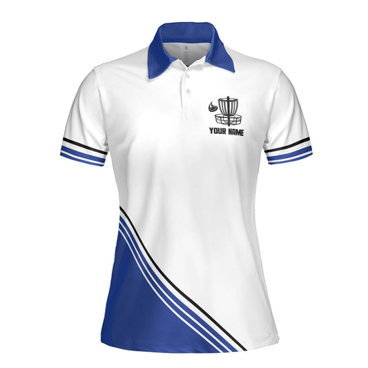 Personalized Women's Golf Shirt Polo - Let's Play Disc Golf