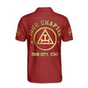 Men's Personalized Polo Shirt, Royal Arch Masonry York Rite Inspired