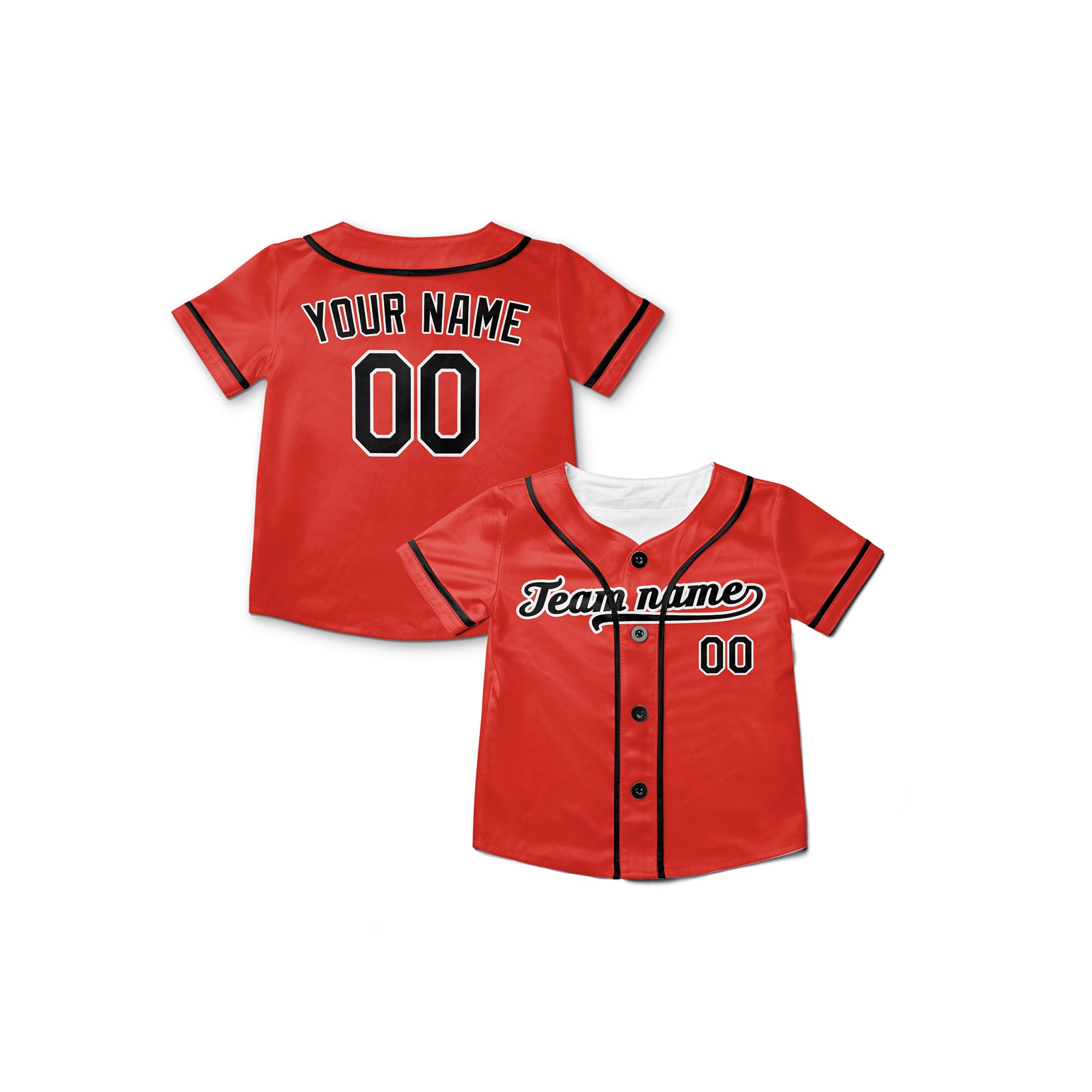 Personalized Baltimore Fan Orange Baseball Jersey – 2nd Alternate Style Custom Name & Number