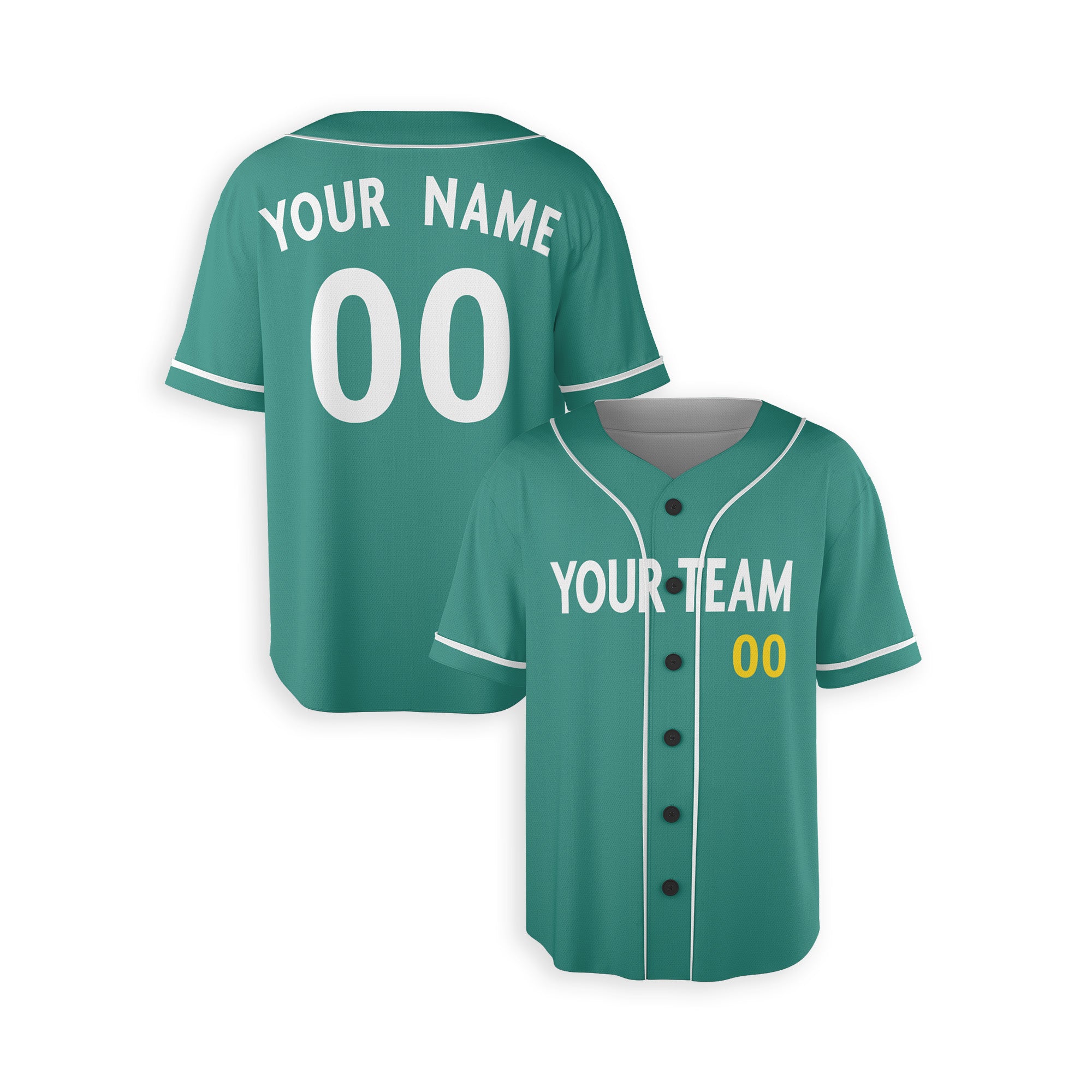 Personalized Boston Fan Green Baseball Jersey – City Style Custom Name & Number