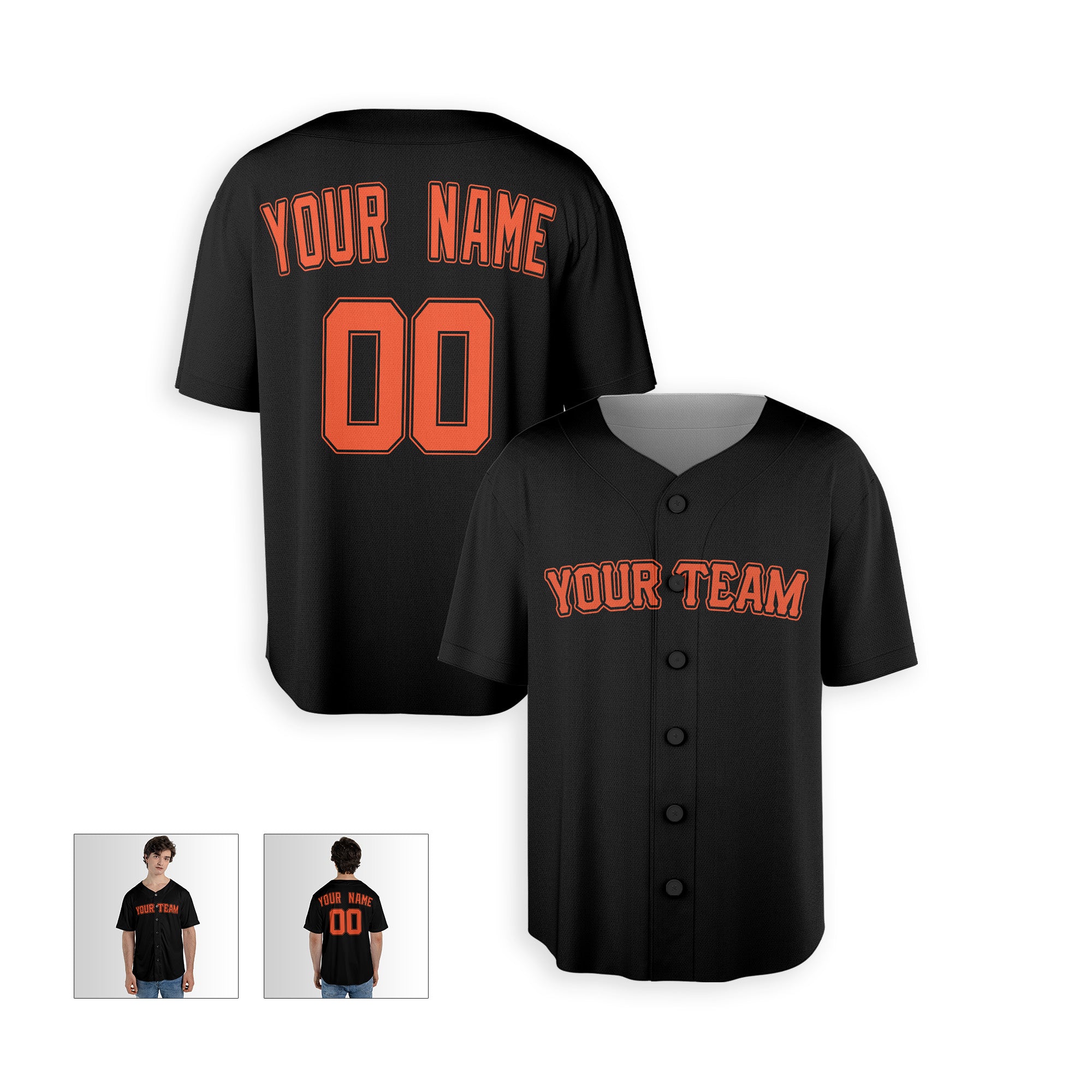 Personalized San Francisco Fan Black Baseball Jersey – Home Style Custom Name & Number