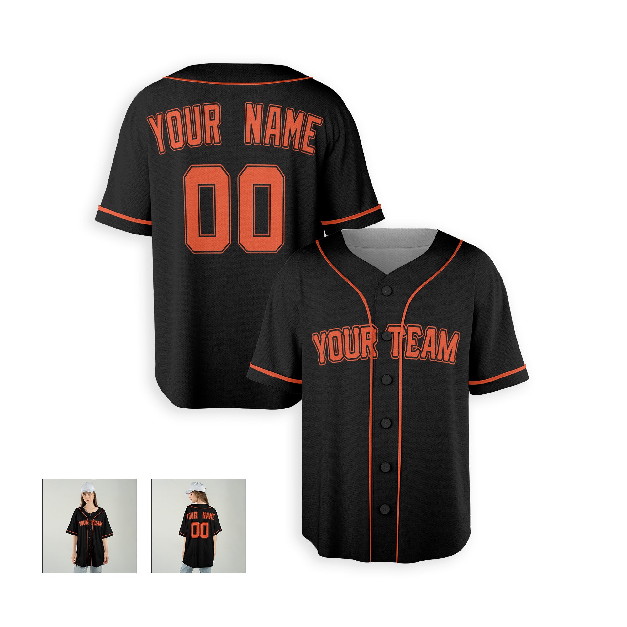 Personalized San Francisco Fan Black Baseball Jersey – Home Style Custom Name & Number