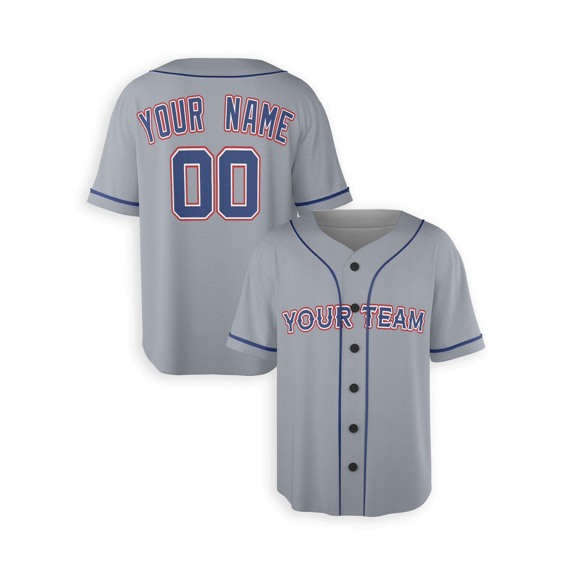 Personalized Texas Arlington Fan Gray Baseball Jersey – Away Style Custom Name & Number