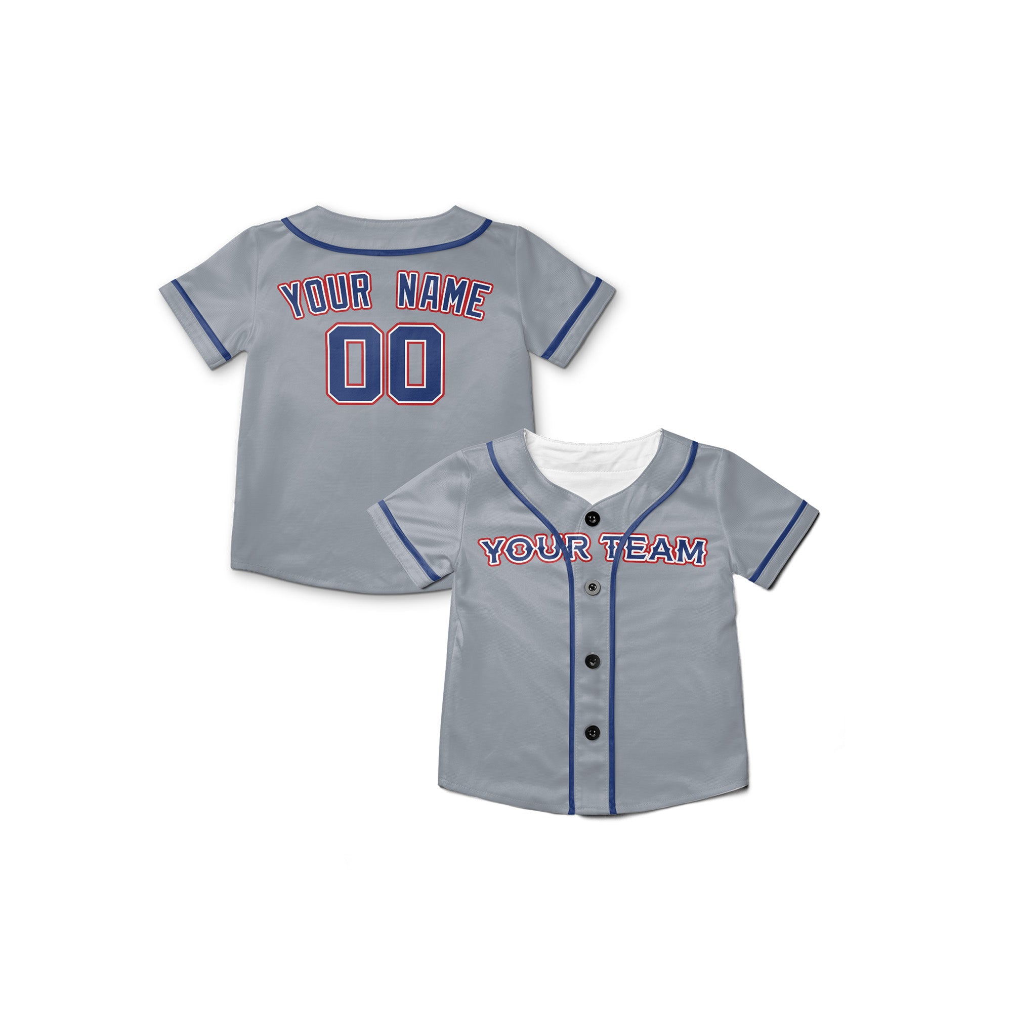 Personalized Texas Arlington Fan Gray Baseball Jersey – Away Style Custom Name & Number