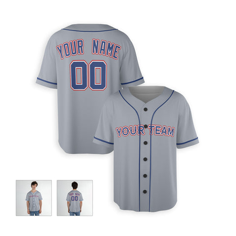 Personalized Texas Arlington Fan Gray Baseball Jersey – Away Style Custom Name & Number
