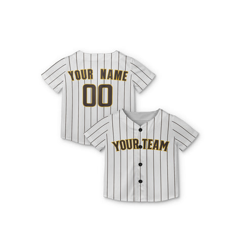 Personalized San Diego Fan White Baseball Jersey – Alternate Style Custom Name & Number