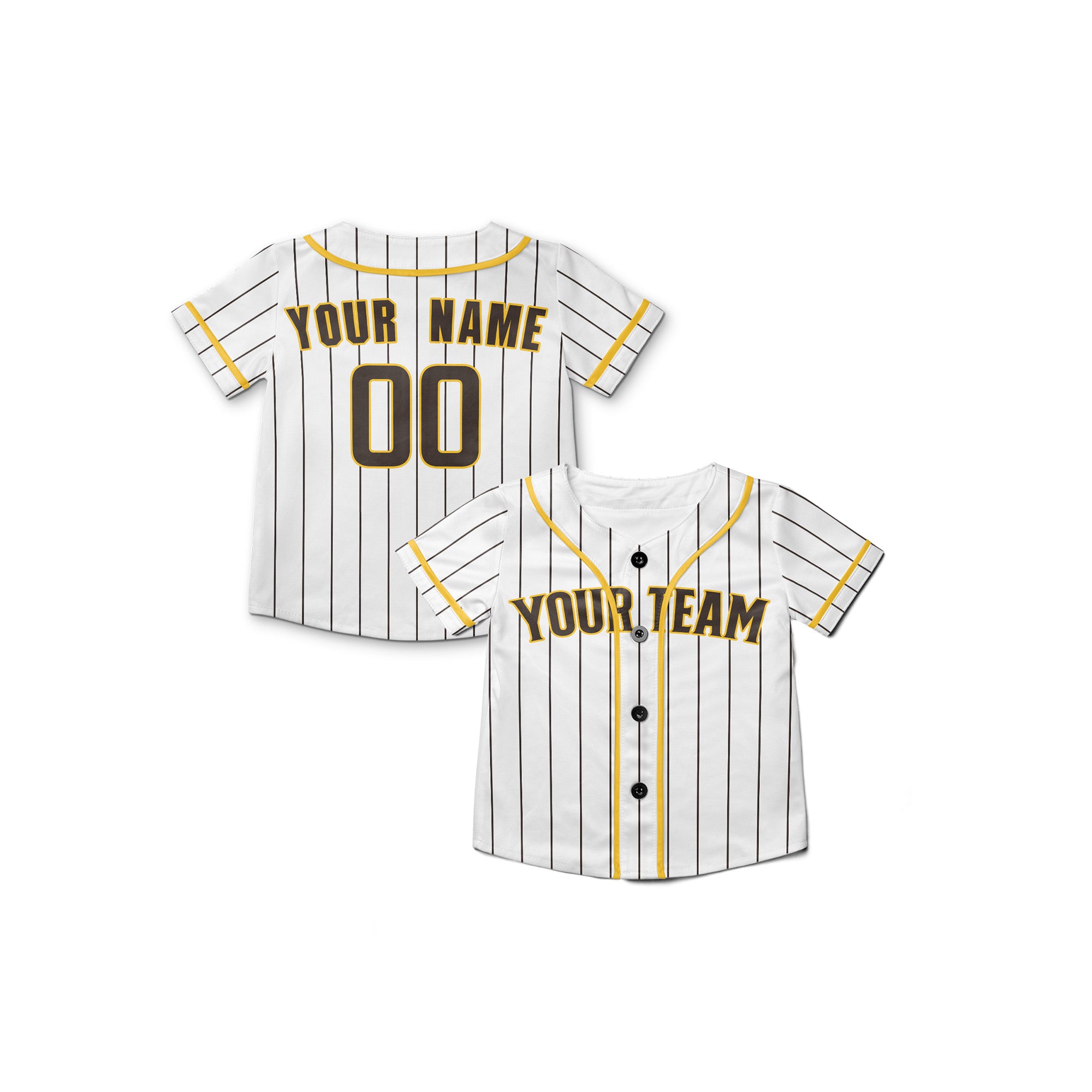 Personalized San Diego Fan White Baseball Jersey – Alternate Style Custom Name & Number