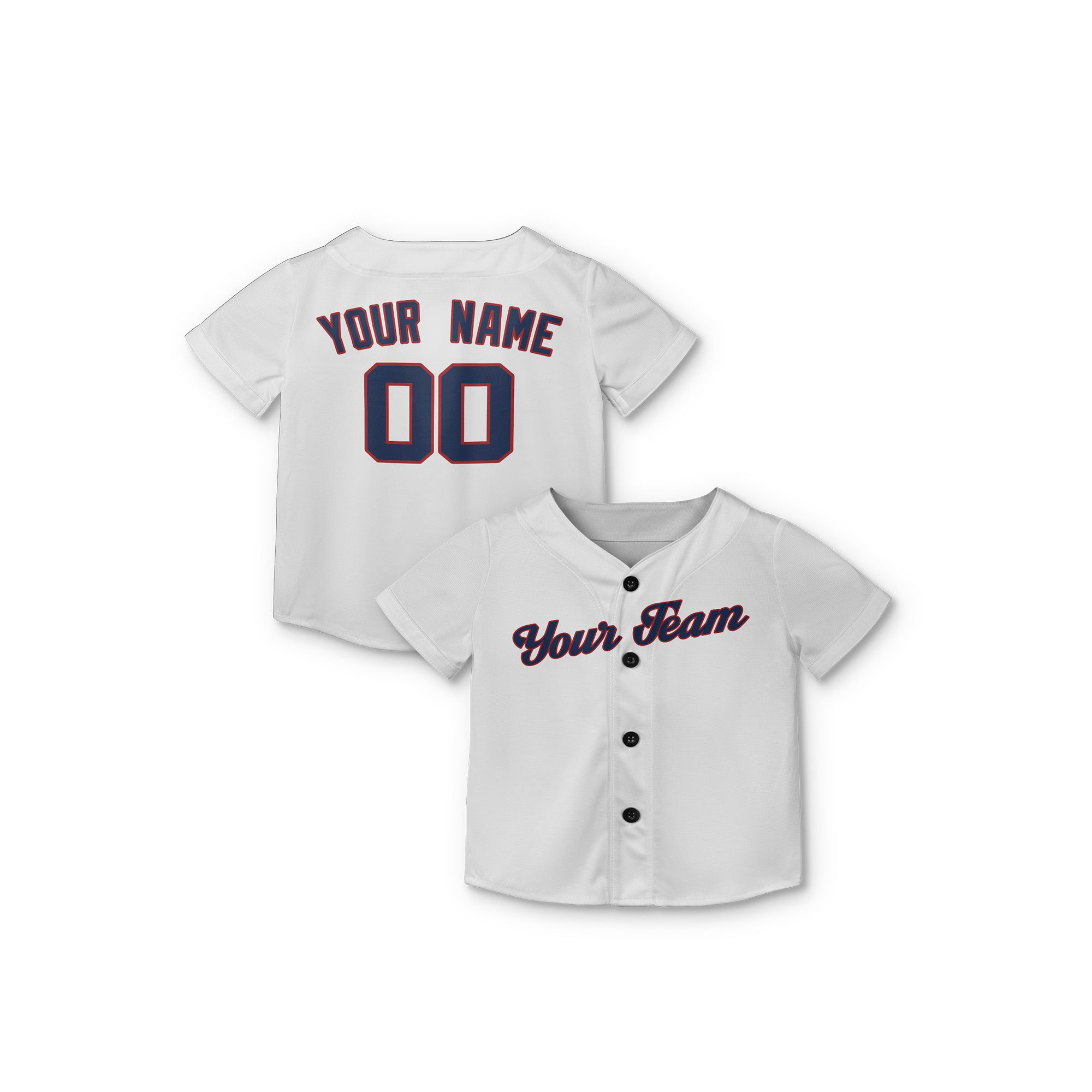 Personalized Washington DC Fan White Baseball Jersey – Alternate Style Custom Name & Number