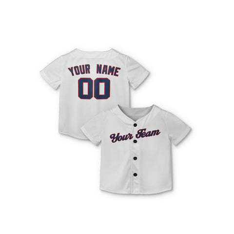 Personalized Washington DC Fan White Baseball Jersey – Alternate Style Custom Name & Number