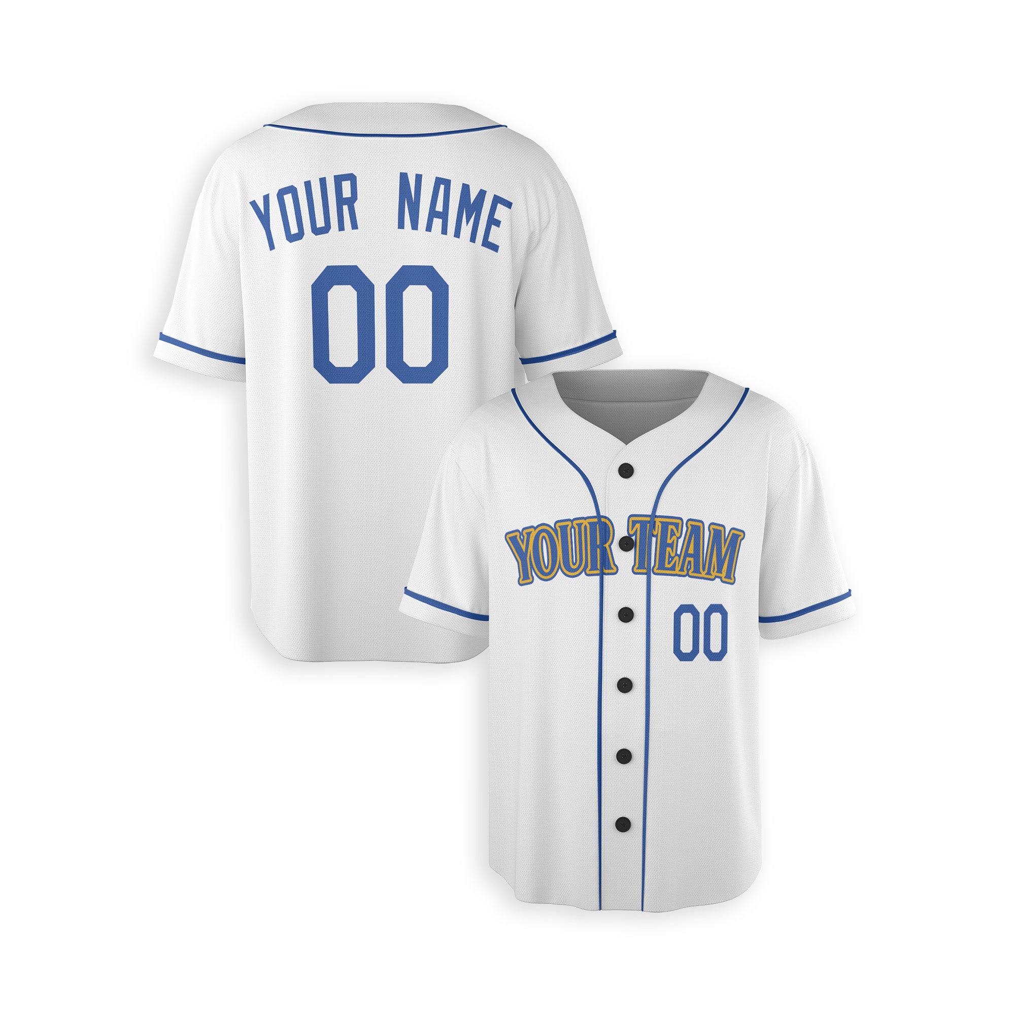 Personalized Seattle Fan White Baseball Jersey – Heritage Style Custom Name & Number