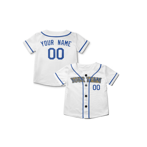 Personalized Seattle Fan White Baseball Jersey – Heritage Style Custom Name & Number