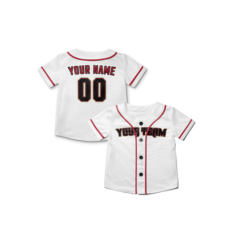 Personalized Phoenix Fan White Baseball Jersey – Home Style Custom Name & Number