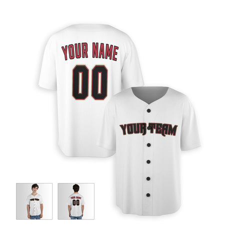Personalized Phoenix Fan White Baseball Jersey – Home Style Custom Name & Number