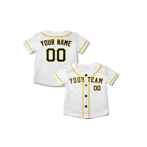 Personalized San Diego Fan White Baseball Jersey – Home Style Custom Name & Number