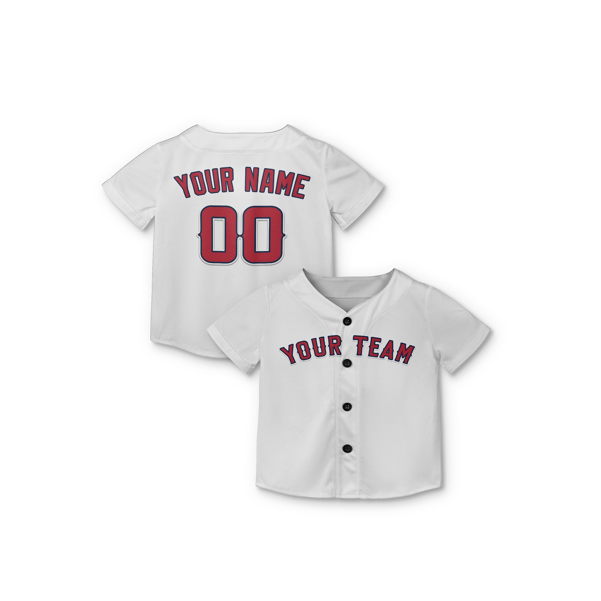 Personalized Los Angeles Fan White Baseball Jersey – Home Style Custom Name & Number