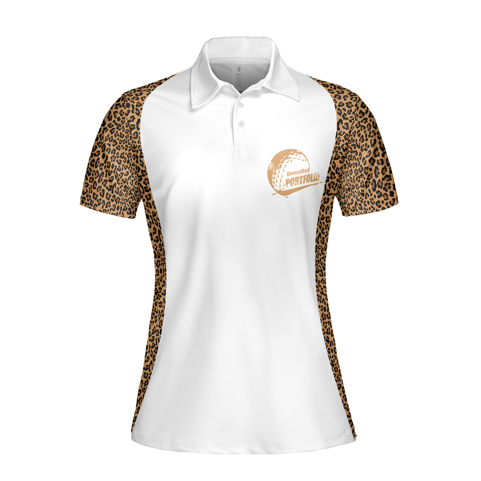 Personalized Women's Golf Shirt Polo - Diversified Portfolio Golf Short Sleeve