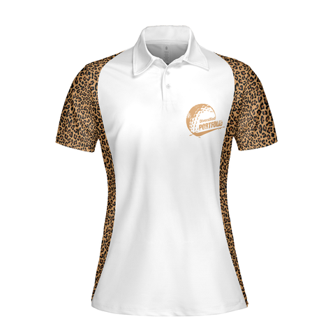 Personalized Women's Golf Shirt Polo - Diversified Portfolio Golf Short Sleeve