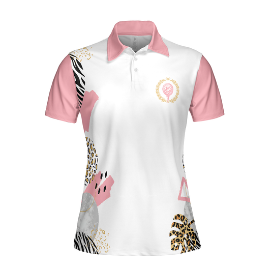 Personalized Women's Golf Shirt Polo - Golf Makes Me Happy You Not So Much Funny Golf
