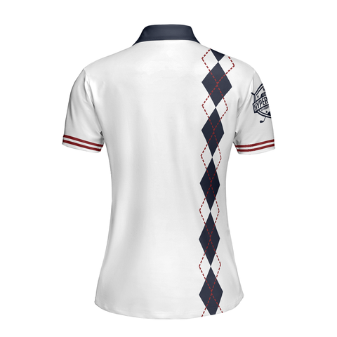 Personalized Women's Golf Shirt Polo - Golf Weapons Of Grass Destruction