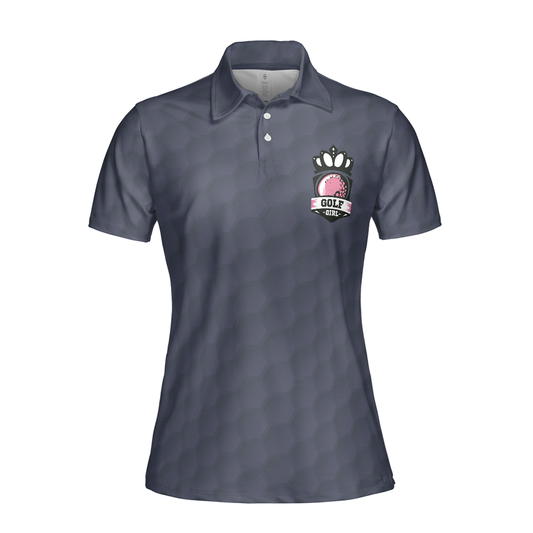 Personalized Women's Golf Shirt Polo - It Takes A Lot Of Balls To Golf Like I Do Golf Short Sleeve