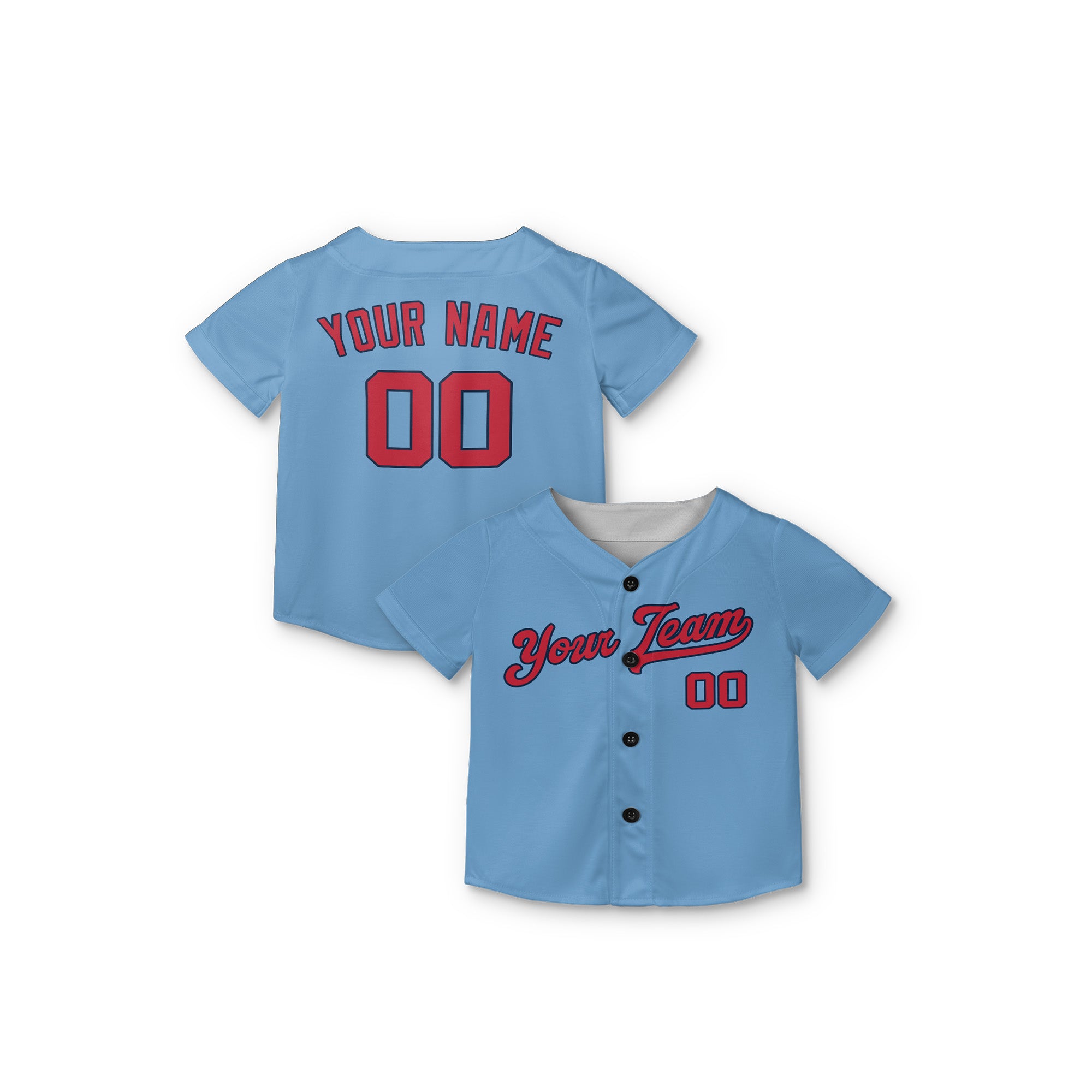 Personalized Minnesota Fan Light Blue Baseball Jersey – Heritage Style Custom Name & Number