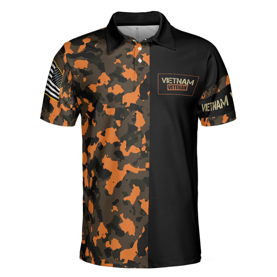 Personalized Men's Golf Shirt Polo - The War Is Over But The Battle Agent Orange Dioxin Golf