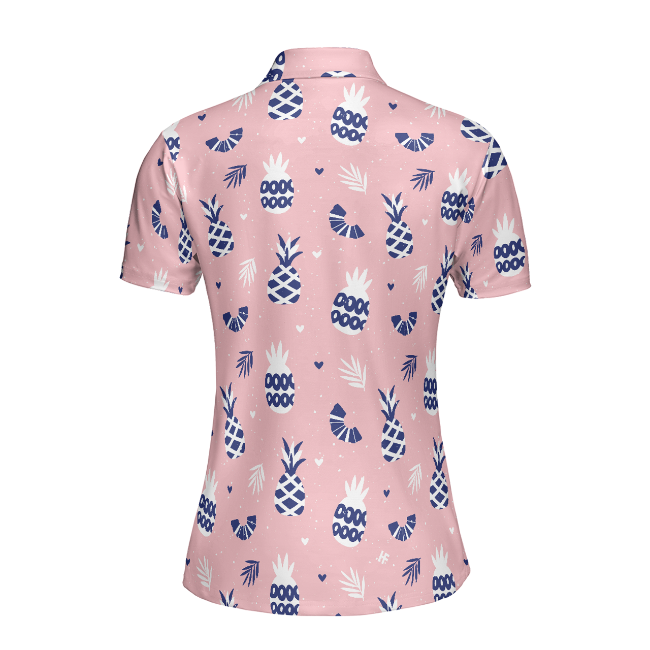 Personalized Women's Golf Shirt Polo - Golf Girl Summer Pattern Pink Short Golf For Ladies
