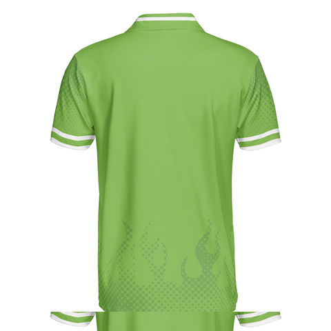 Personalized Men's Golf Shirt Polo - Don'T Make Me Net Tennis Golf Short Sleeve Green