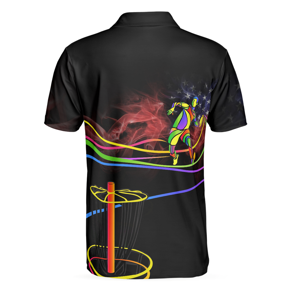 Personalized Men's Golf Shirt Polo - Disc Golf Is My Life Design Best Gift
