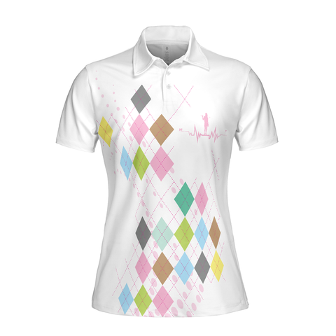 Personalized Women's Golf Shirt Polo - Move Over Boys Let A Girl Show You How To Golf Short