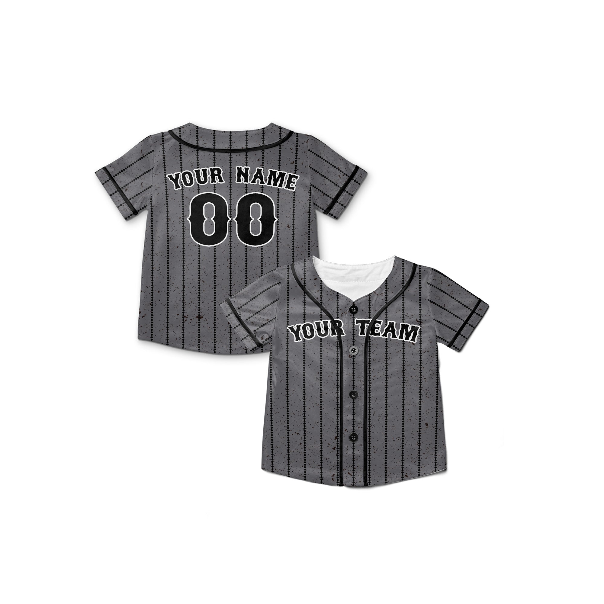 Personalized Queens NY Fan Gray Baseball Jersey – City Style Custom Name & Number