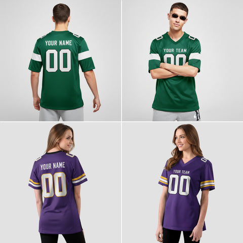 Personalized Green Bay Packers Black Fashion Game Football Jersey – Custom Name & Number