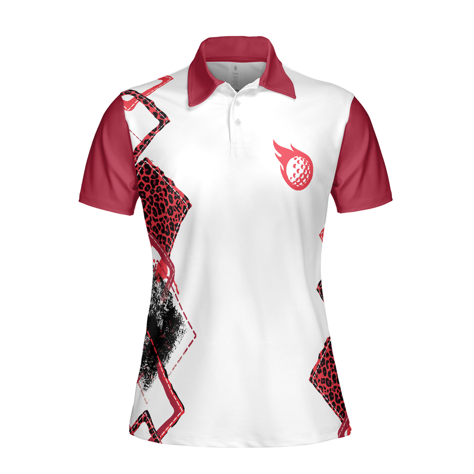 Personalized Women's Golf Shirt Polo - Par Then Bar Golf Short Sleeve