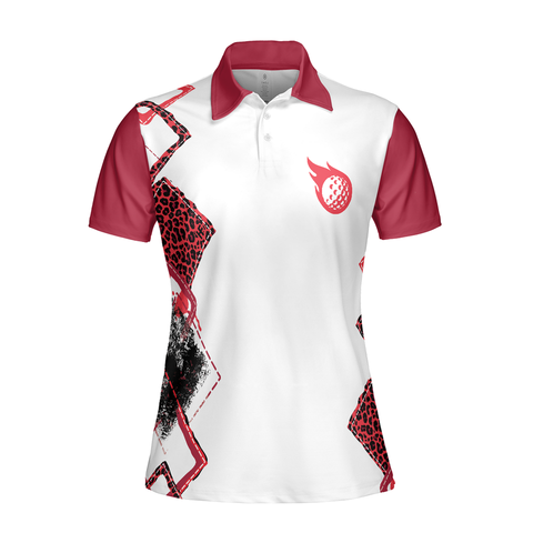 Personalized Women's Golf Shirt Polo - Par Then Bar Golf Short Sleeve