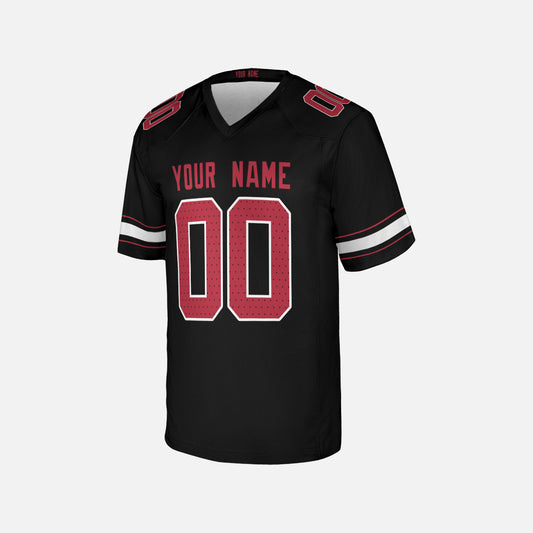 Personalized Arizona Fan Black Football Jersey – Alternate Style Custom Name & Number