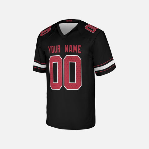 Personalized Arizona Fan Black Football Jersey – Alternate Style Custom Name & Number