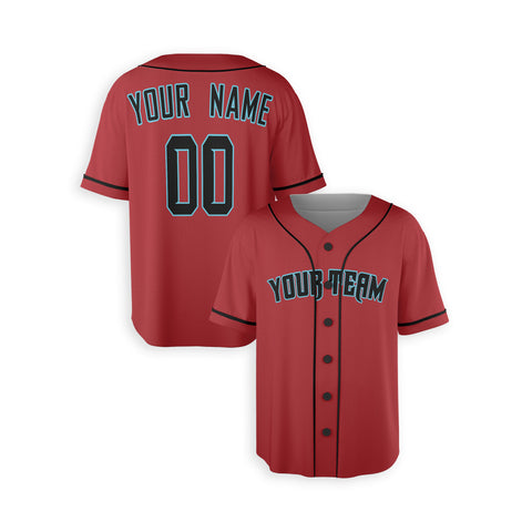 Personalized Phoenix Fan Red Baseball Jersey – Alternate Style Custom Name & Number
