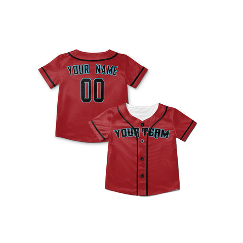 Personalized Phoenix Fan Red Baseball Jersey – Alternate Style Custom Name & Number