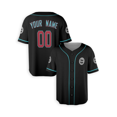 Personalized Phoenix Fan Black Baseball Jersey – Alternate Style Custom Name & Number