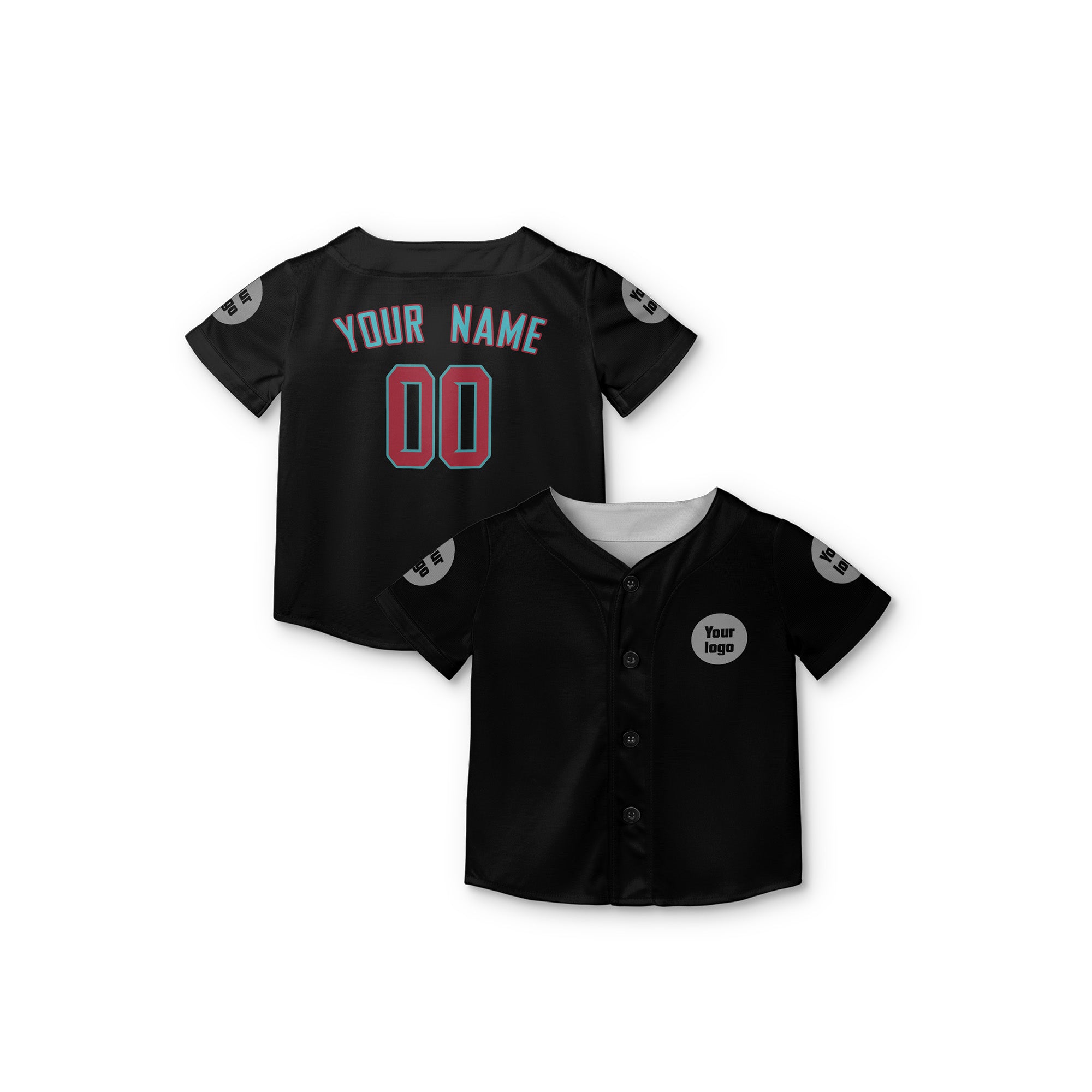 Personalized Phoenix Fan Black Baseball Jersey – Alternate Style Custom Name & Number